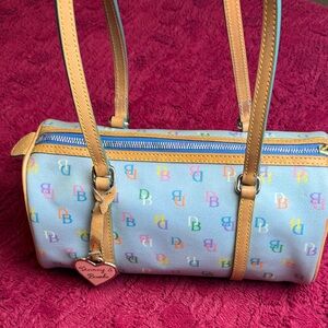 Vintage Dooney & Bourke monogram Shoulder Bag